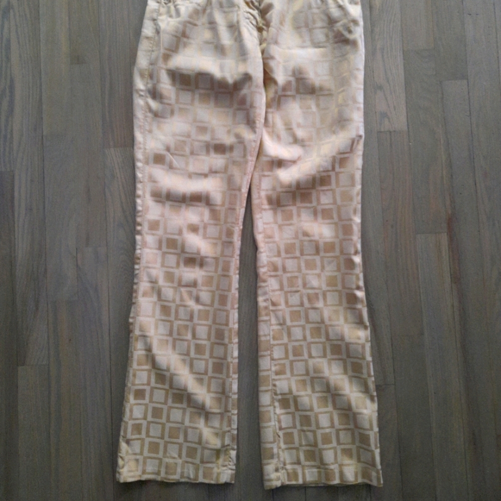 Elie Tahari Golden Beige Pants size 4